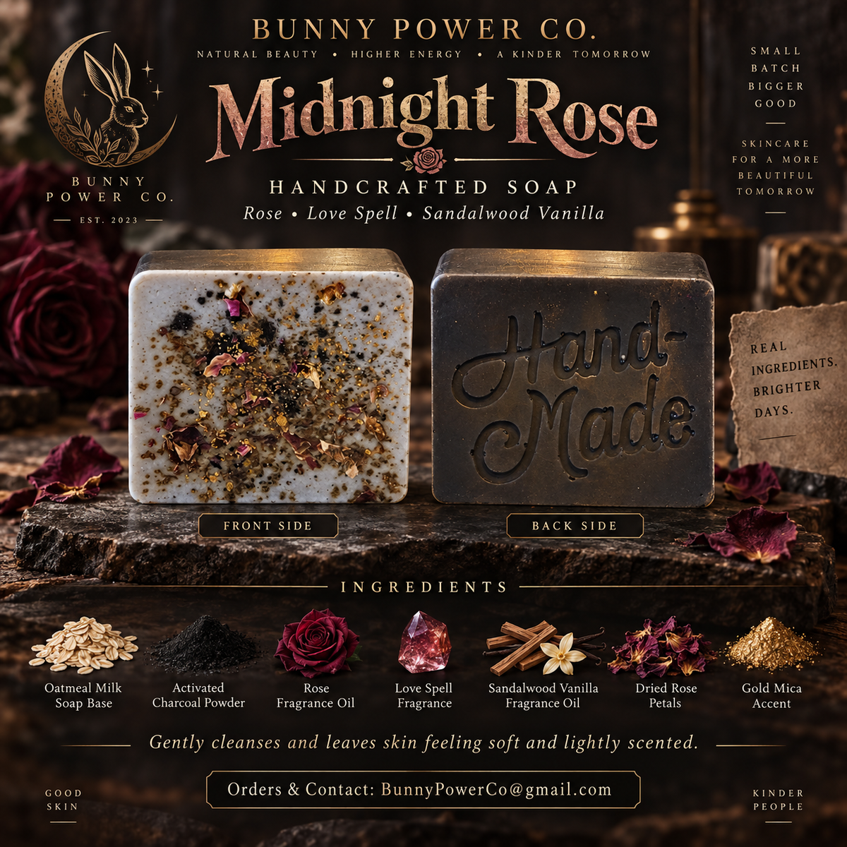 Midnight Rose Soap